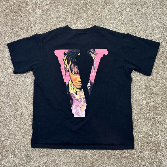 VLONE Other - Vlone x‎ Juice Wrld LEGENDS NEVER DIE 999 Black T-Shirt Size Large AUTHENTIC